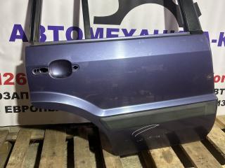 дверь задняя правая Ford Fusion 1 поколение [рестайлинг] CBK 2009, 1.4 л., i, бензин, 5МКПП, синий металик, передний привод