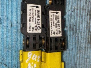 датчик удара Volkswagen Touareg 1 поколение [рестайлинг] 2009, 3.0 л., CASC, дизель, АКПП, полный привод, 4B0959643E, 0232H3DKKY9