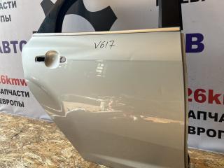 дверь задняя правая Ford Focus 3 поколение CB8 2011, 2.0 л., TDCi, UFDB, дизель, робот, moondust silver (metallic), хетчбэк 5 дв., передний привод, правый руль, 2172759