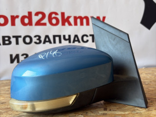 зеркало наружное правое Ford Focus 2 поколение [рестайлинг] CB4 2009, 1.6 л., i, SHDA, бензин, АКПП, голубой металик, хетчбэк 5 дв., передний привод, правый руль