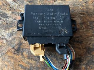 блок управления парктрониками Ford Focus 2 поколение [рестайлинг] CB4 2009, 1.8 л., i, QQDB, бензин, МКПП, moondust silver (metallic), хетчбэк 5 дв., передний привод, правый руль, 6N4T-15K866AF