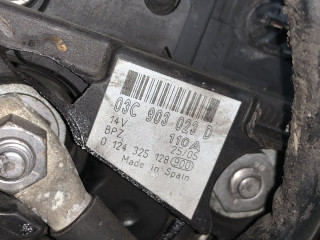 генератор Volkswagen Golf 4 поколение 2005, 1.4 л., BLN, бензин, МКПП, передний привод, 03S903023D, 0124325128