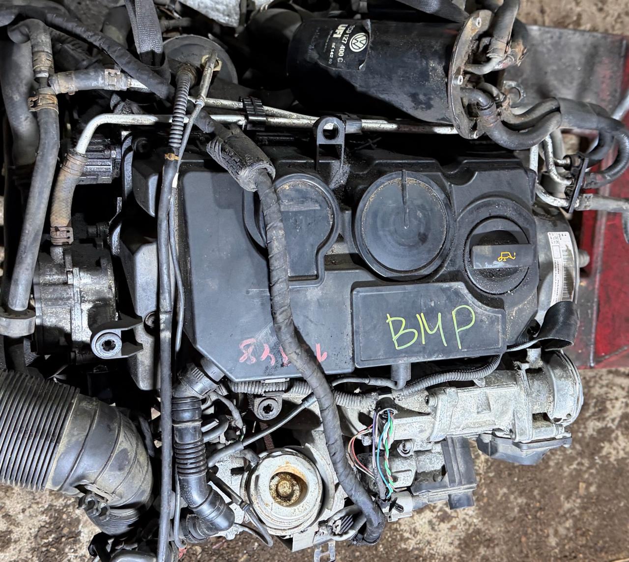 двигатель Volkswagen Passat B6 2006, 2.0 л., дизель, МКПП, универсал, BMP