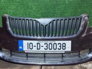 бампер передний Skoda Superb 2 поколение 2010, 1.8 л., бензин, МКПП, 3T0807221