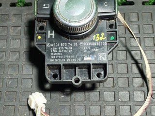 джойстик управления мультимедиа Mercedes-Benz C-Класс W204/S204 2010, A2048707458