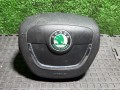 подушка безопасности водителя Skoda Superb 2 поколение 2010, 1.8 л., бензин, МКПП, 1Z0880201N - фото №2