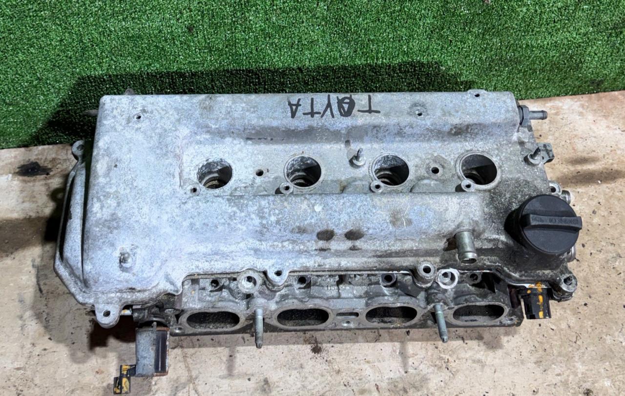 головка блока цилиндров Toyota Corolla 8 поколение (E110) 1998, 1.6 л., бензин, 4AFE - фото №1
