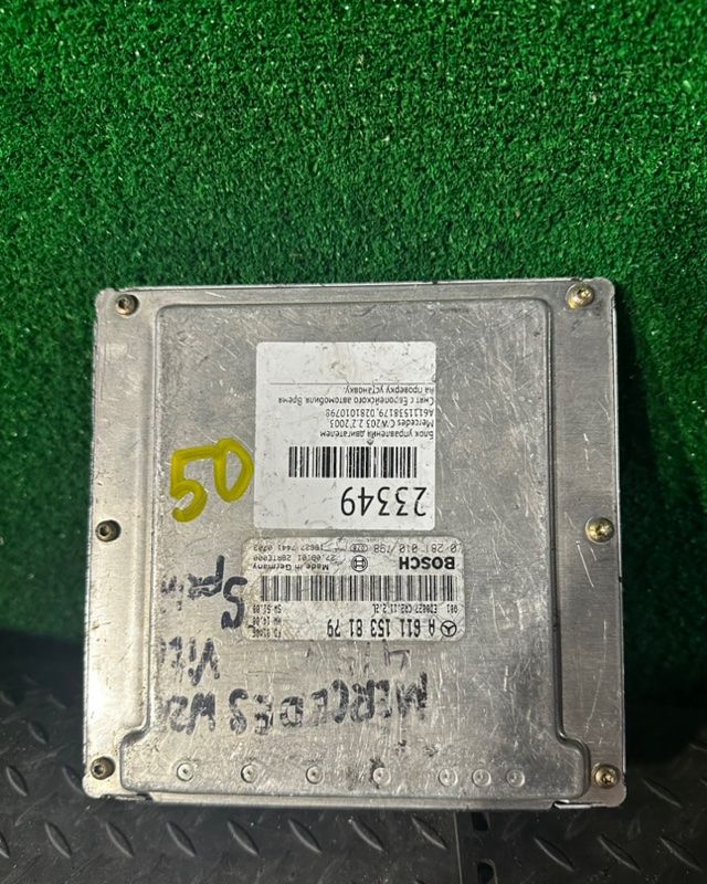 блок управления двигателем Mercedes-Benz C-Класс W203/S203/CL203 2003, A6111538179, 281010798 - фото №1