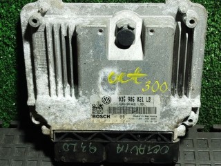 блок управления двигателем Skoda Octavia 2 поколение (A5) [рестайлинг] 2008, 1.9 л., 03G906021LB