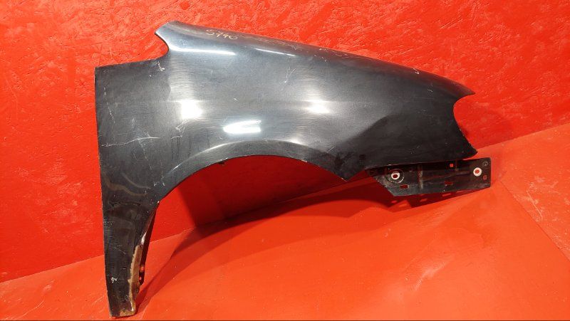 крыло Volkswagen Touran 1 поколение 2005, 1.9 л., BKC, дизель, чёрный, 1T0821022D - фото №1