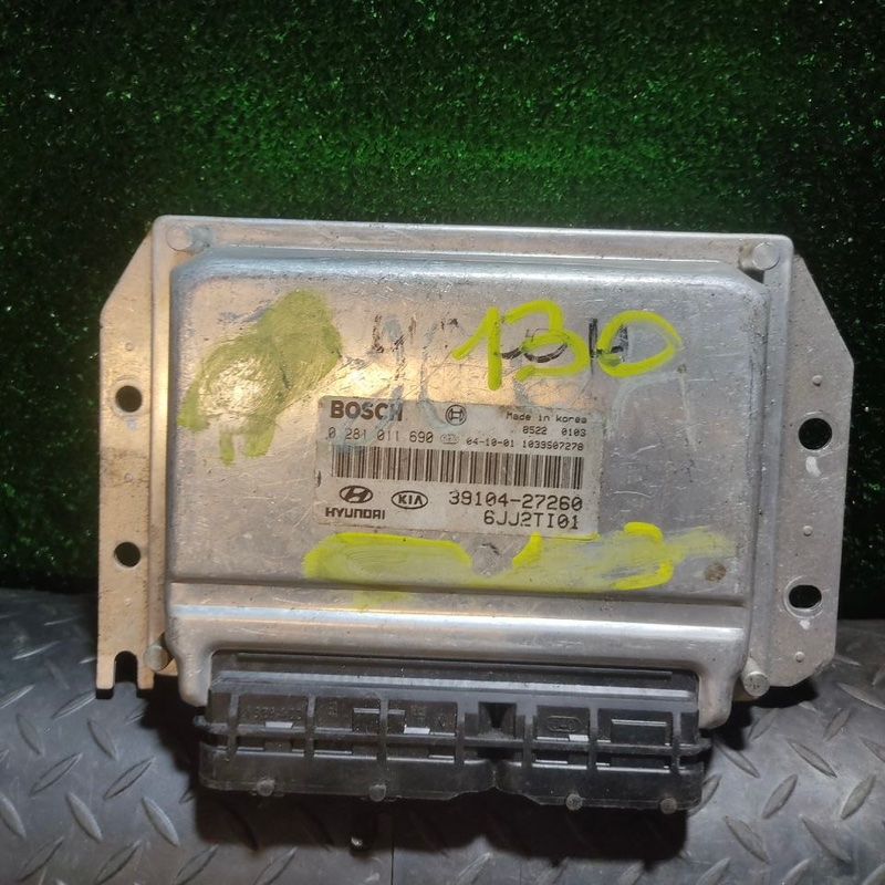 блок управления двигателем Hyundai Tucson 1 поколение 2005, 3910427260 - фото №1