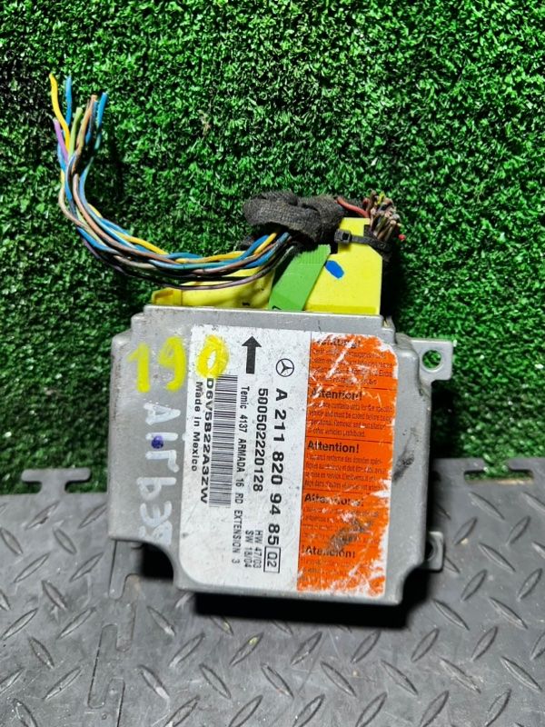 блок AirBag Mercedes-Benz E-Класс W211/S211 2003, 2.2 л., A2118209485 - фото №1