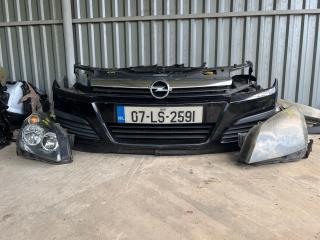 передняя часть (ноускат) Opel Astra H/Family [рестайлинг] 2007, 1.4 л., Z 14 XEP, бензин, МКПП, чёрный, хетчбэк 5 дв.