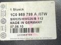блок комфорта Volkswagen Passat B5 [рестайлинг] 2003, 2.0 л., дизель, универсал, 1C0959799A - фото №5