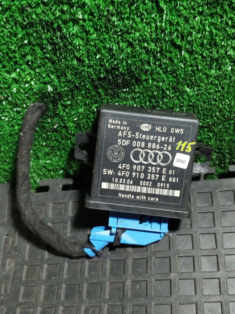 блок управления светом Audi A6 4F/C6 2006, 4F0907357E - фото №1
