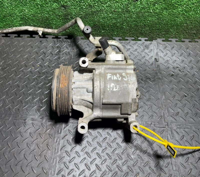 компрессор кондиционера Fiat Stilo 1 поколение 2002, 1.2 л., SCSB06, 442100-4001, 08C21744 - фото №1