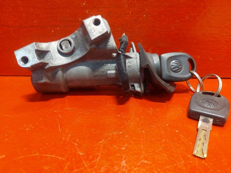 замок зажигания Volkswagen Beetle 2 поколение 2001, 1.6 л., AYD, бензин, 4B0905851P, 4B0905851Q - фото №1