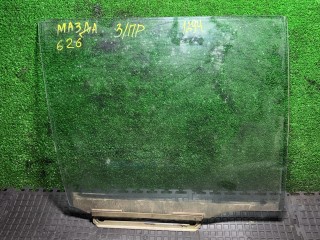 стекло двери задней правой Mazda 626 2 поколение 1986