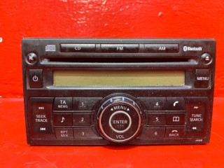 магнитола Nissan Qashqai 1 поколение J10 2008, 1.5 л., K9K, дизель, 21185JD00A, 28184JD45A