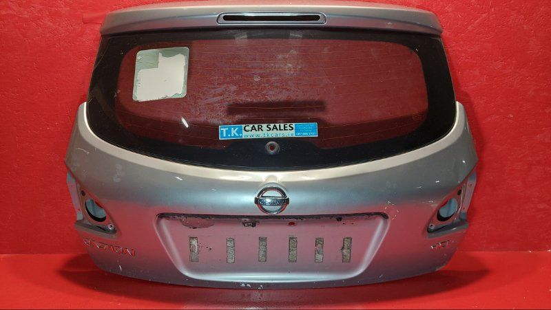 крышка багажника (дверь 3-5) Nissan Qashqai 1 поколение J10 2008, 1.5 л., K9K, дизель, K0A0MJD9MA, K0100JD9MC - фото №1