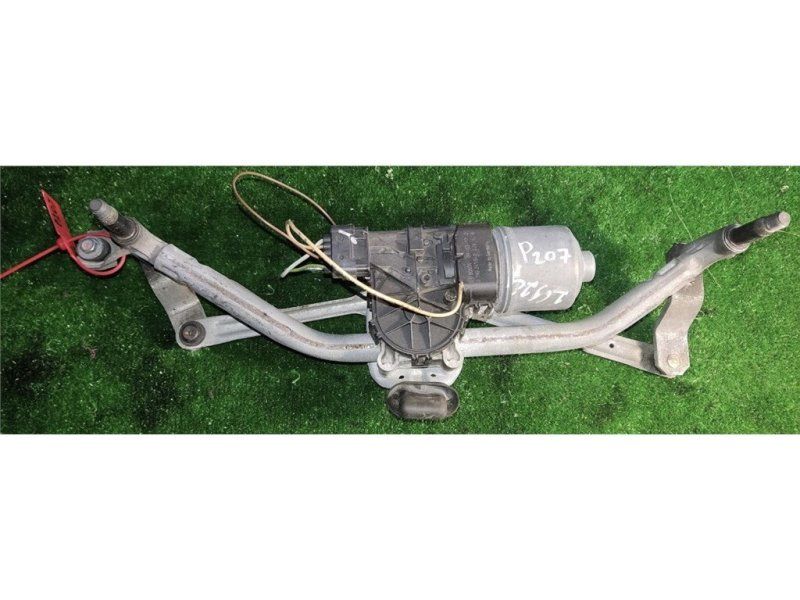 механизм стеклоочистителя (трапеция дворников) Peugeot 207 1 поколение 2006, 390241540 - фото №1