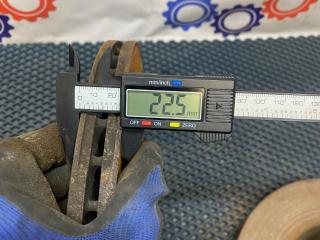 диски тормозные (комплект) BMW 3 серия E91 [рестайлинг] 2009, 2.0 л., N46 B20 BD, бензин, АКПП, 475 black saphire metallic, универсал, задний привод, правый руль, 34116792219