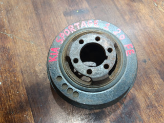 шкив коленвала Kia Sportage 1 поколение 2004, 2.0 л., FE (16V), бензин, МКПП, внедорожник 5 дв.