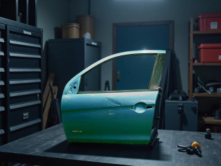 дверь передняя левая Mitsubishi ASX 1 поколение GA1W 2010, 1.6 л., 4A92, бензин, МКПП, d17a, внедорожник 5 дв., передний привод, правый руль, 5700B225