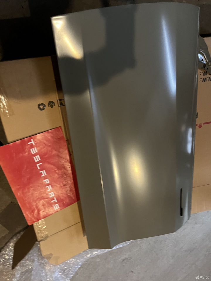 Дверь передняя левая новая Tesla Model 3 1 поколение 2017 - 2021 2019, 1081421-E0-C - фото №1