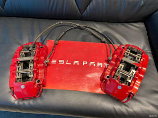 комплект тормозов Tesla Model X 1 поколение [рестайлинг] (2021 - 2025), 123413243