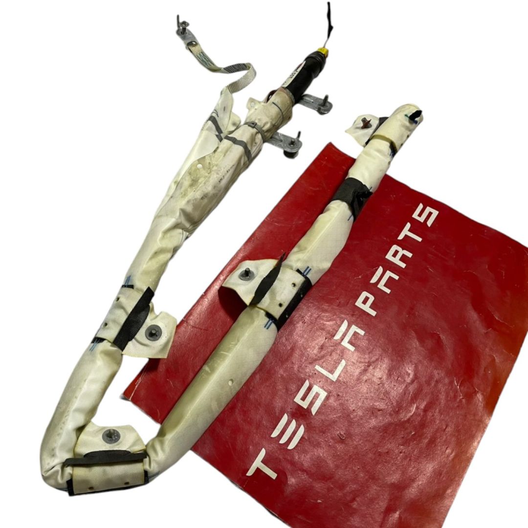 подушка безопасности боковая (шторка) Tesla Model X 1 поколение 2015 - 2019 (2015 - 2019), 1036756-00-G - фото №1