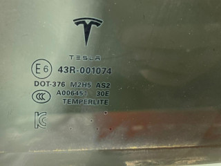 стекло двери задней левой Tesla Model S 1 поколение (2012 - 2016), 6006335-00-D