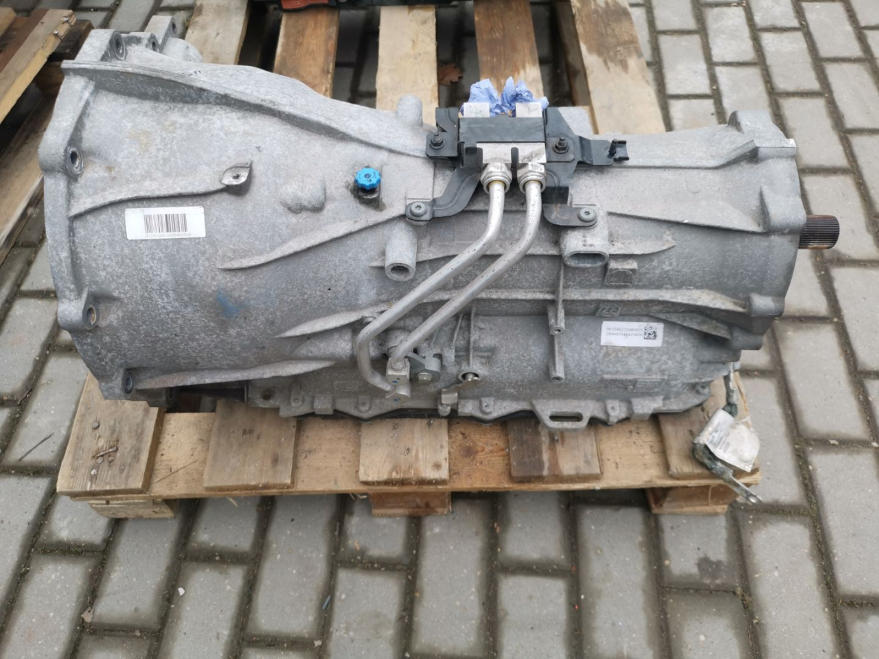 КПП автоматическая (АКПП) Alfa Romeo Stelvio 1 поколение 949 2018, 2.0 л., бензин, АКПП, vesuvio gray metallic, внедорожник 5 дв., полный привод, правый руль - фото №1