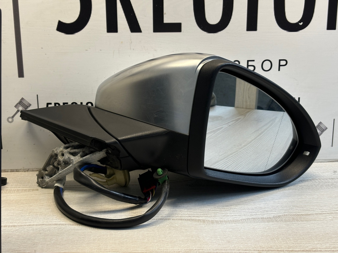 зеркало наружное правое Volkswagen Golf R VII рестайлинг (2017-2020) 5G1 2019, 2.0 л., бензин, робот, хетчбэк 5 дв., полный привод, правый руль - фото №1