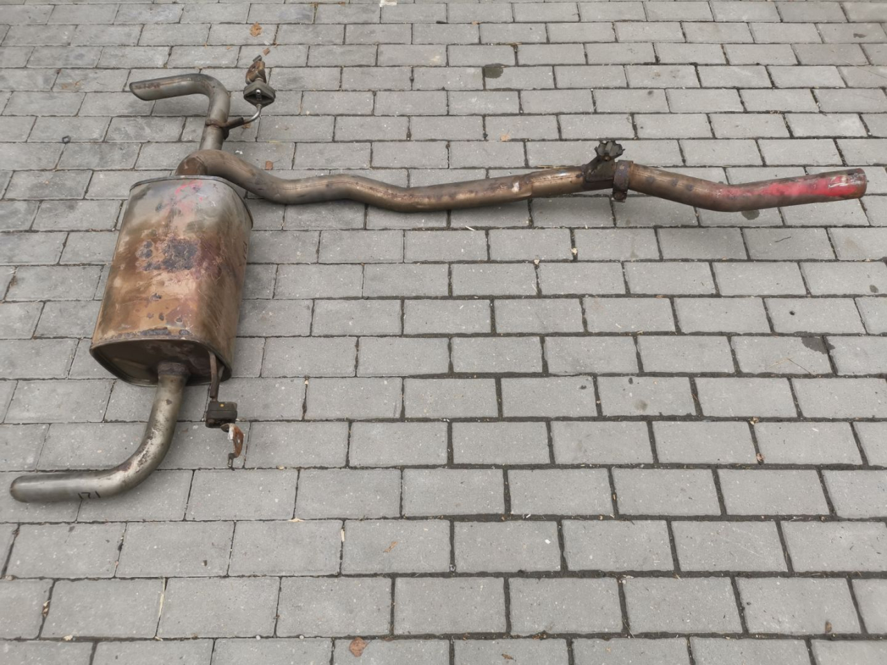 глушитель Alfa Romeo Giulia 2 поколение 952 2018, 2.2 л., дизель, АКПП, montecarlo blue, седан, задний привод, правый руль - фото №1