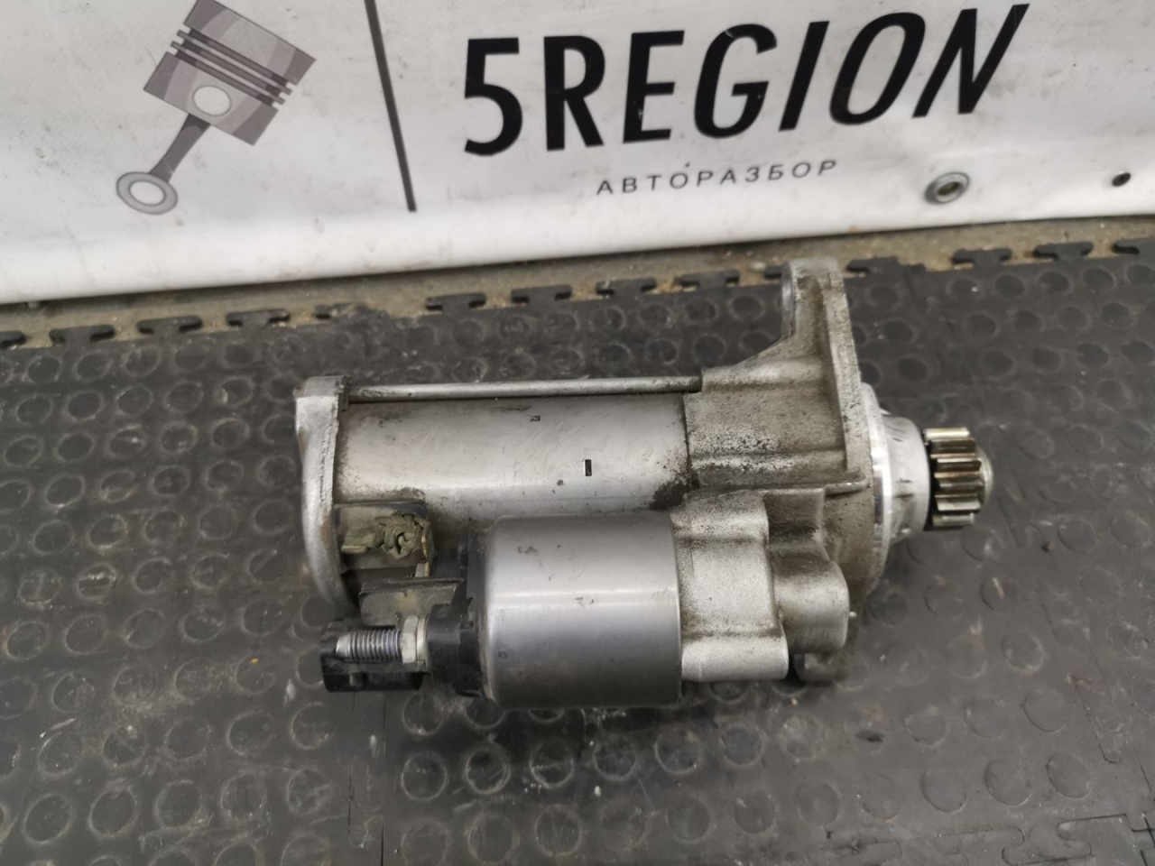 стартер Volkswagen Golf R VII рестайлинг (2017-2020) 5G1 2019, 2.0 л., бензин, робот, хетчбэк 5 дв., полный привод, правый руль, 02E911024M - фото №1