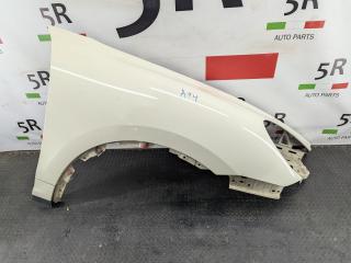 крыло переднее правое Porsche Cayenne 958 2011, 4.8 л., M 48.52, бензин, АКПП, r9a (sandweiss), внедорожник 5 дв., полный привод, правый руль, 7P5821168