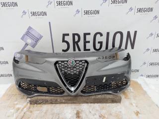 бампер передний Alfa Romeo Stelvio 1 поколение 949 2019, 2.0 л., бензин, АКПП, vesuvio gray metallic, внедорожник 5 дв., полный привод, правый руль