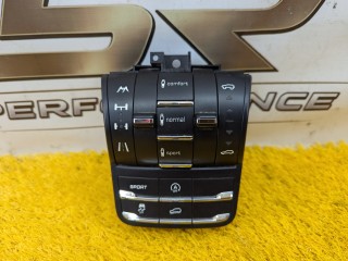 кнопка переключения режимов подвески Porsche Cayenne GTS 958 2013, 4.8 л., M 48.02, бензин, робот, a1/041 (чёрный), внедорожник 5 дв., полный привод, 7P5927521T, 7P5927127