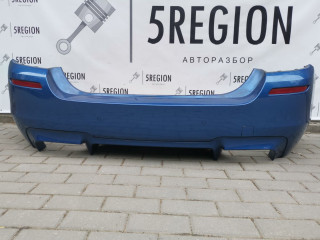 бампер задний BMW M5 F10 [рестайлинг] F10 2016, 4.4 л., S63 B44 B, бензин, робот, седан, задний привод, правый руль, 7906324