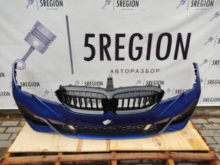 бампер передний BMW 3 серия G20 2019, 2.0 л., B48 B20 B, бензин, АКПП, portimao blau (c31), седан, задний привод, правый руль, 51118069348