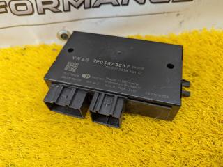 модуль подключения прицепа Porsche Cayenne GTS 958 2013, 4.8 л., M 48.02, бензин, робот, a1/041 (чёрный), внедорожник 5 дв., полный привод, 7P0907383F, 7P0907383B