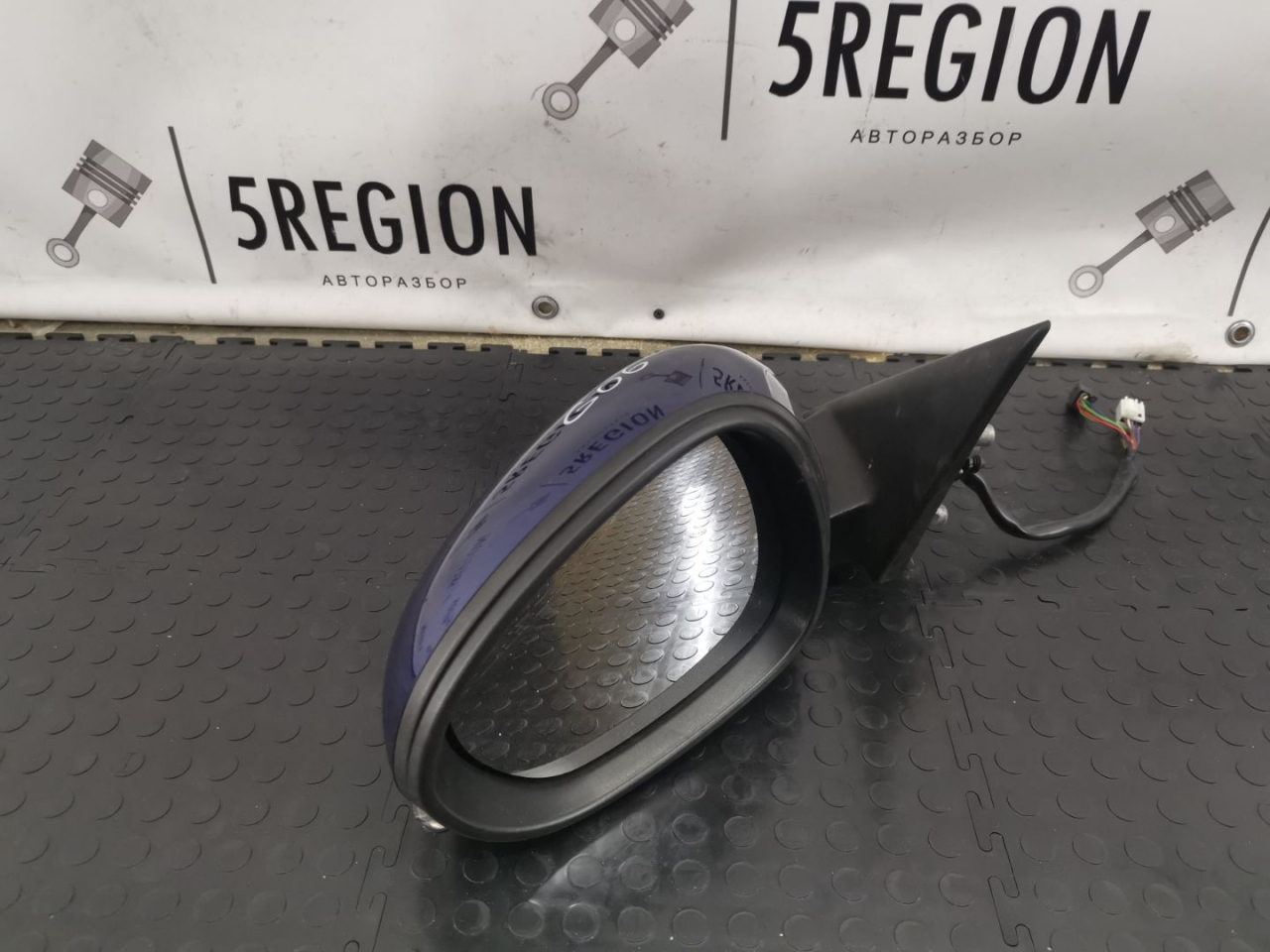 зеркало наружное левое Alfa Romeo Giulia 2 поколение 952 2018, 2.0 л., бензин, АКПП, montecarlo blue, седан, задний привод, правый руль - фото №1