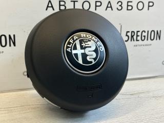 подушка безопасности водителя Alfa Romeo Stelvio 1 поколение 949 2019, 2.9 л., бензин, АКПП, внедорожник 5 дв., полный привод, правый руль, 156124400