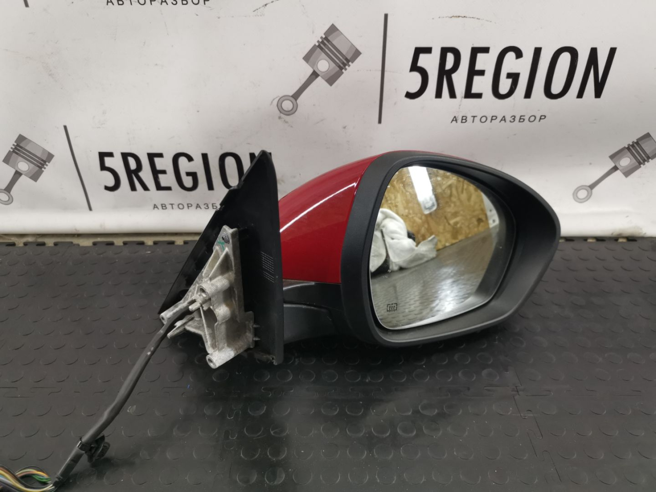 зеркало наружное правое Alfa Romeo Stelvio 1 поколение 949 2019, 2.9 л., бензин, АКПП, внедорожник 5 дв., полный привод, правый руль - фото №1