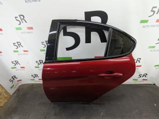дверь задняя левая Alfa Romeo Giulia 2 поколение 952 2017, 2.9 л., бензин, АКПП, rosso competizione, седан, задний привод