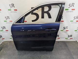дверь передняя левая Alfa Romeo Stelvio 1 поколение 949 2019, 2.0 л., бензин, АКПП, montecarlo blue, внедорожник 5 дв., полный привод, правый руль