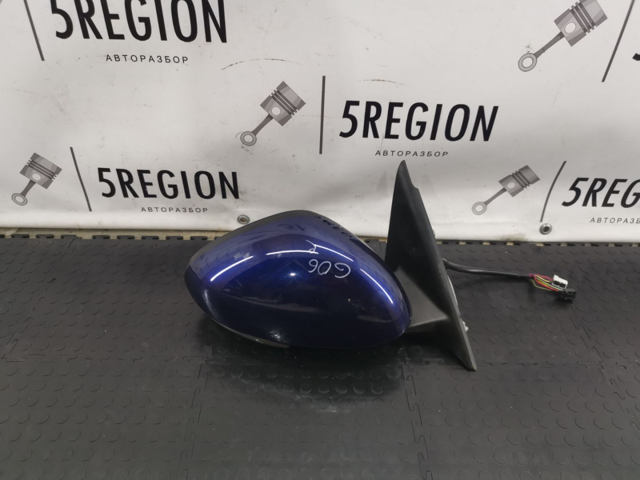 зеркало наружное правое Alfa Romeo Giulia 2 поколение 952 2018, 2.0 л., бензин, АКПП, montecarlo blue, седан, задний привод, правый руль - фото №1