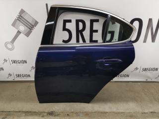 дверь задняя левая Alfa Romeo Giulia 2 поколение 952 2018, 2.0 л., бензин, АКПП, montecarlo blue, седан, задний привод, правый руль