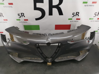бампер передний Alfa Romeo Stelvio 1 поколение 949 2018, 2.2 л., дизель, АКПП, внедорожник 5 дв., полный привод, правый руль